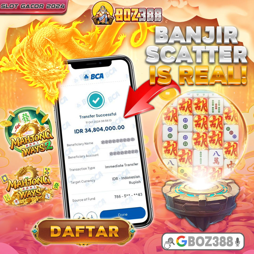 BOZ388 - Situs Slot Gacor Mahjong Ways Slot Online Slot88 Terbaru Hari Ini
